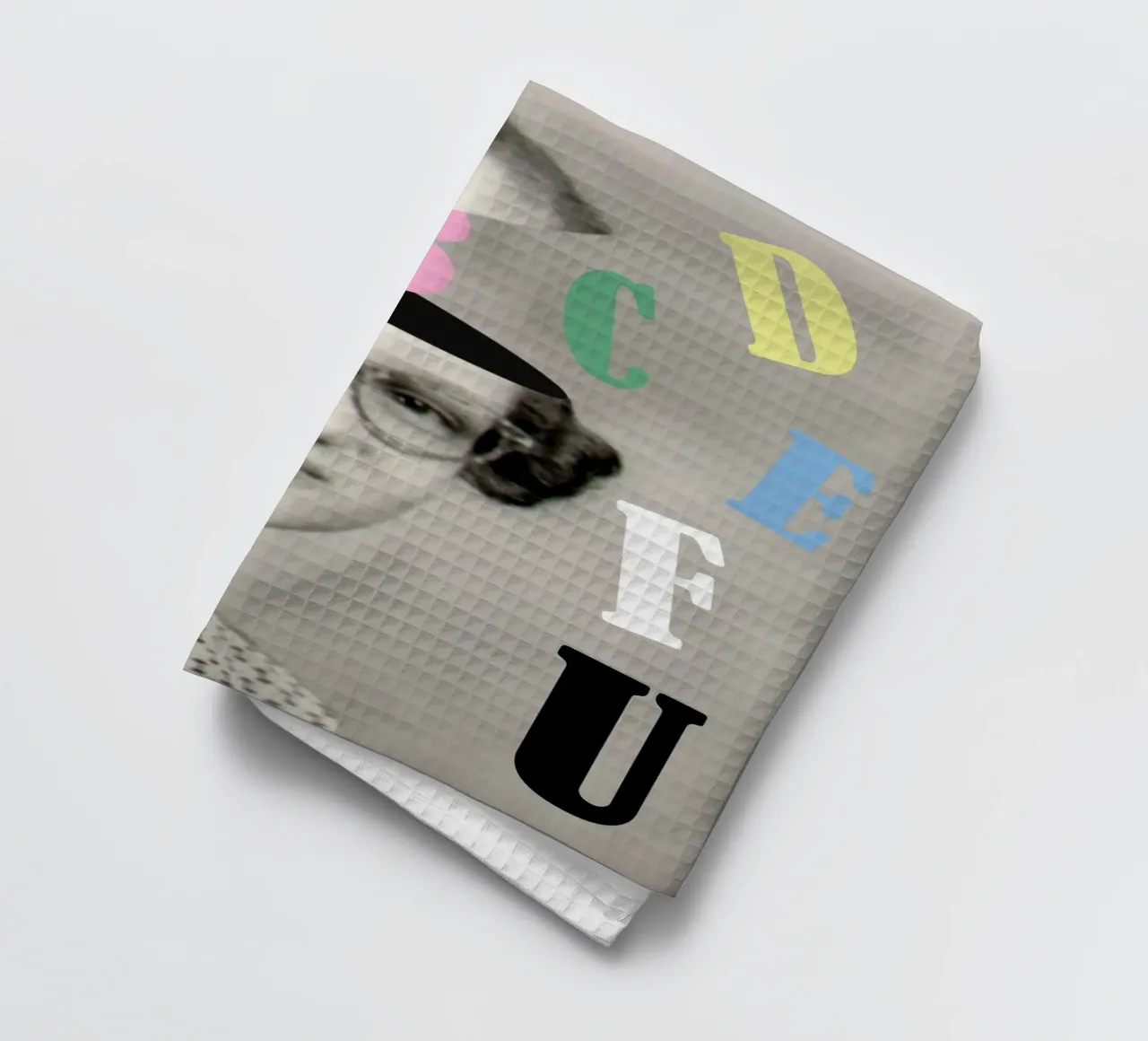 ABCDEF U canovaccio da cucina da MsGonzalez