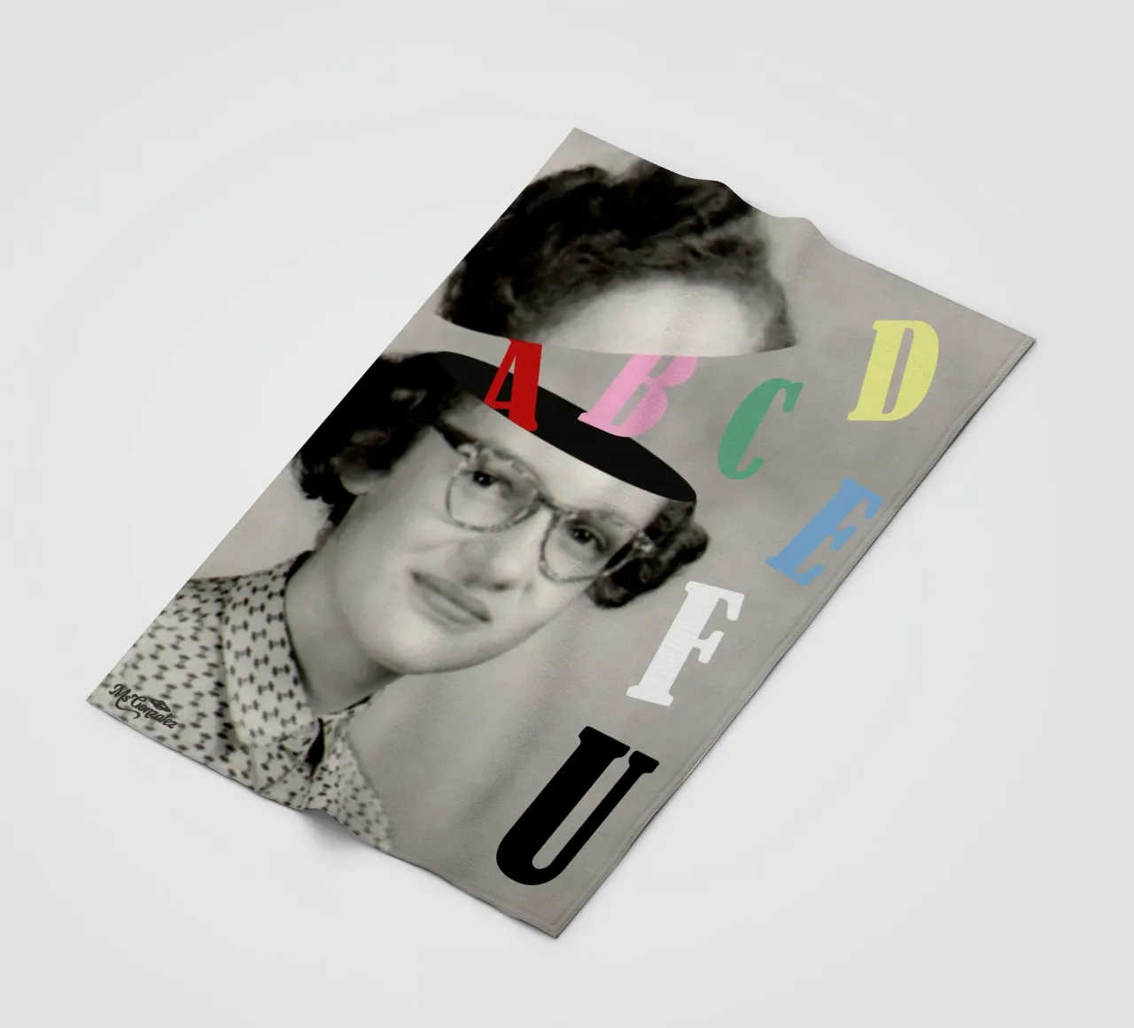 ABCDEF U Fleecedecke von MsGonzalez