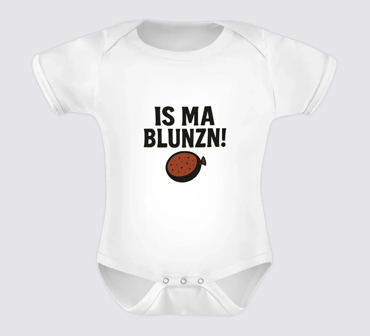 IS MA BLUNZN! body neonato maniche corte da Vintage Van Gogh