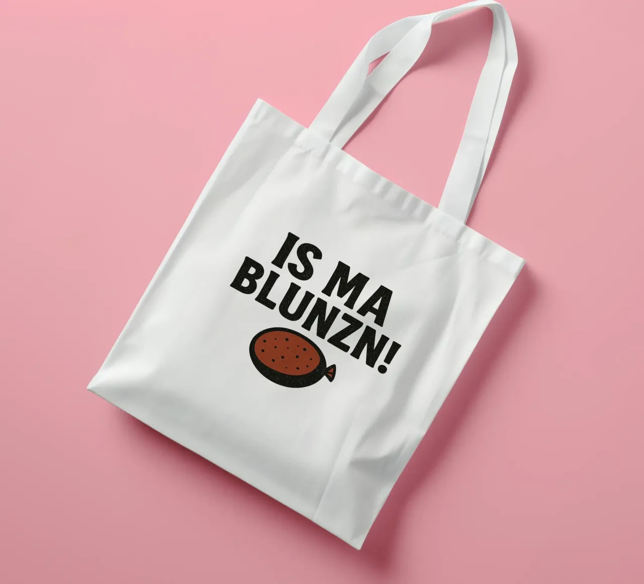 IS MA BLUNZN! borsa in juta da Vintage Van Gogh