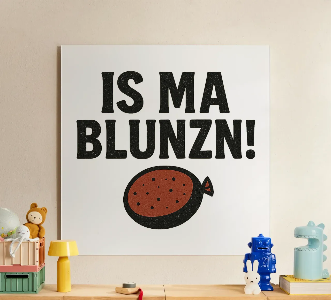 IS MA BLUNZN! plexiglass da Vintage Van Gogh