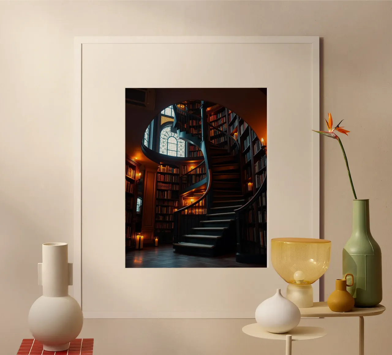 Sussurri di quiete carta hahnemühle da PhotoVibe Decor