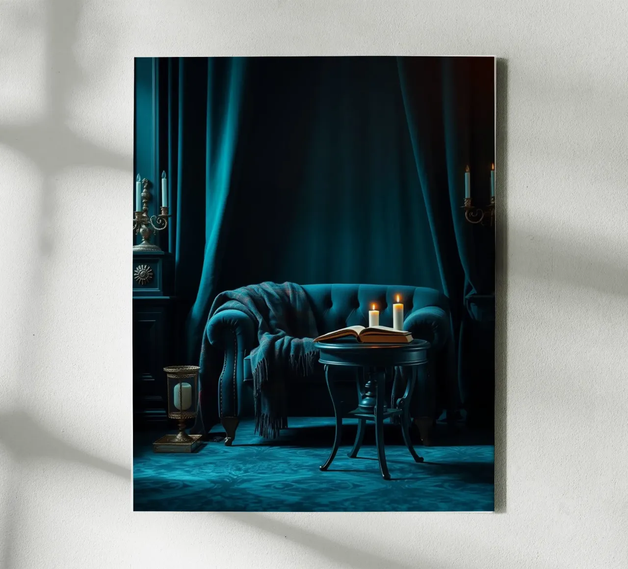 Sussurri di quiete tela con Cornice a cassetta da PhotoVibe Decor