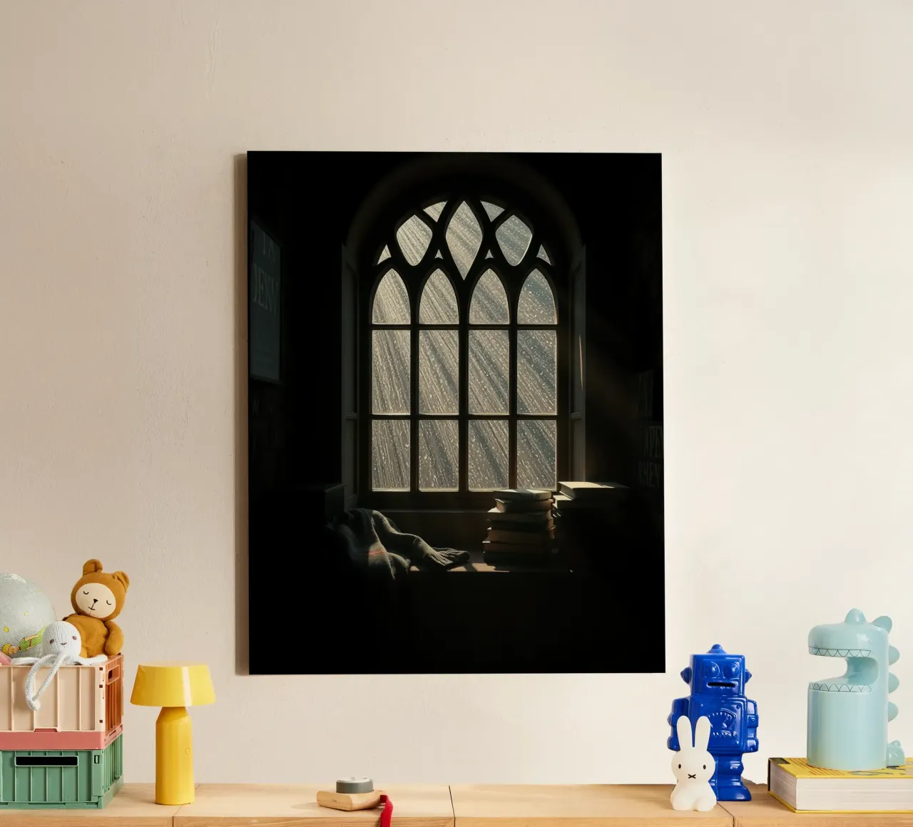 Sussurri di quiete tela con Cornice a cassetta da PhotoVibe Decor