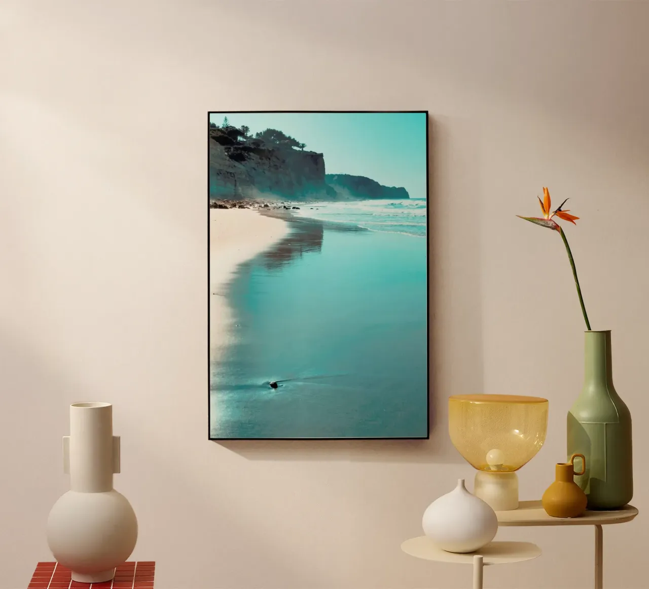 Waves And Sand plexiglass da Sebastian Hilgetag