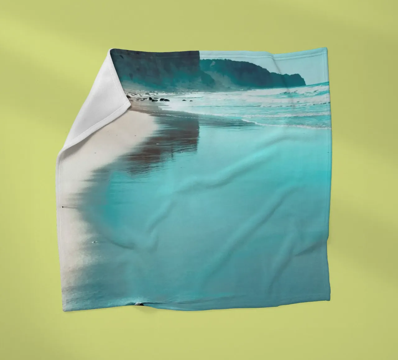 Waves And Sand coperta in pile da Sebastian Hilgetag