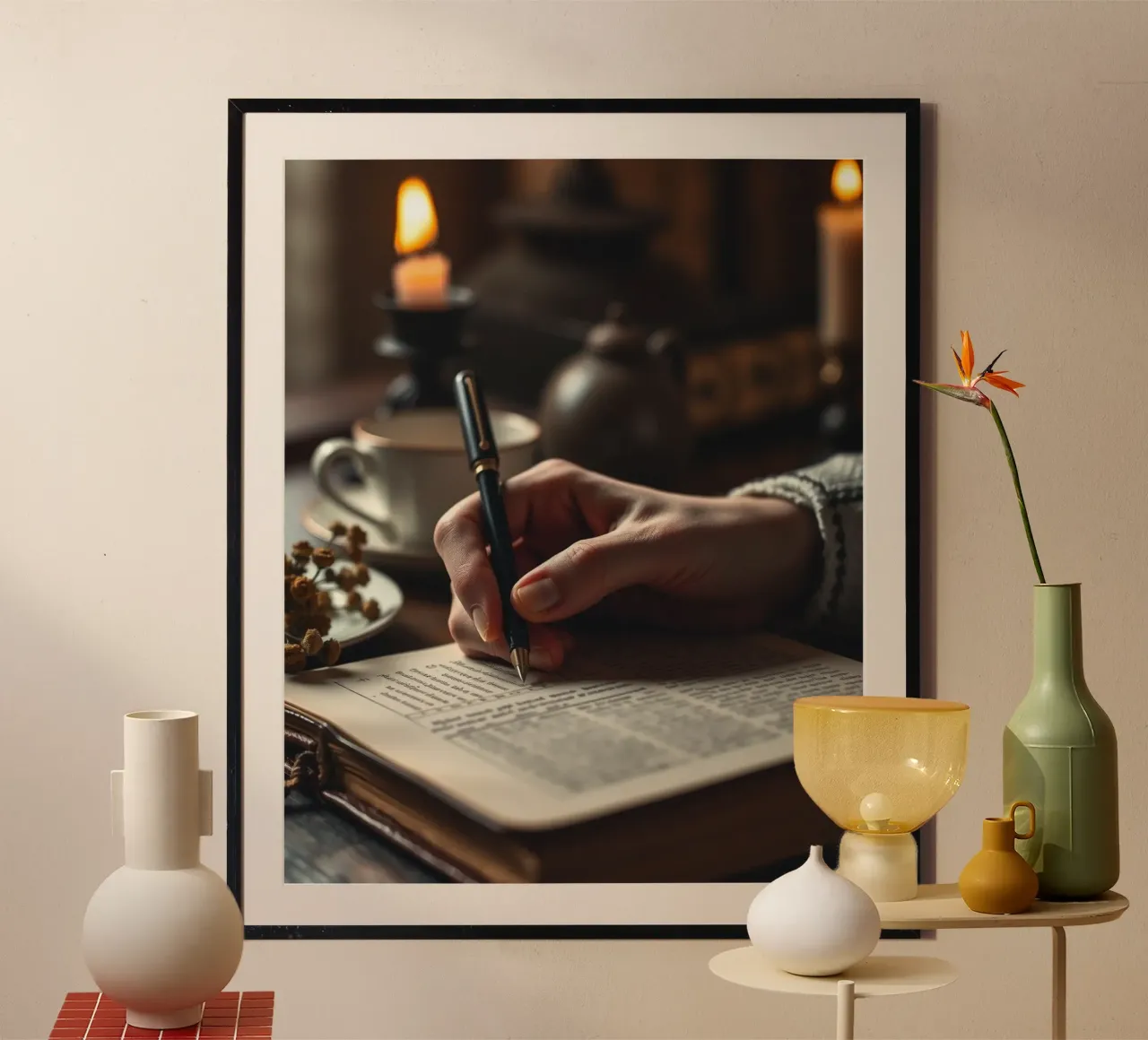 Sussurri di quiete poster da PhotoVibe Decor