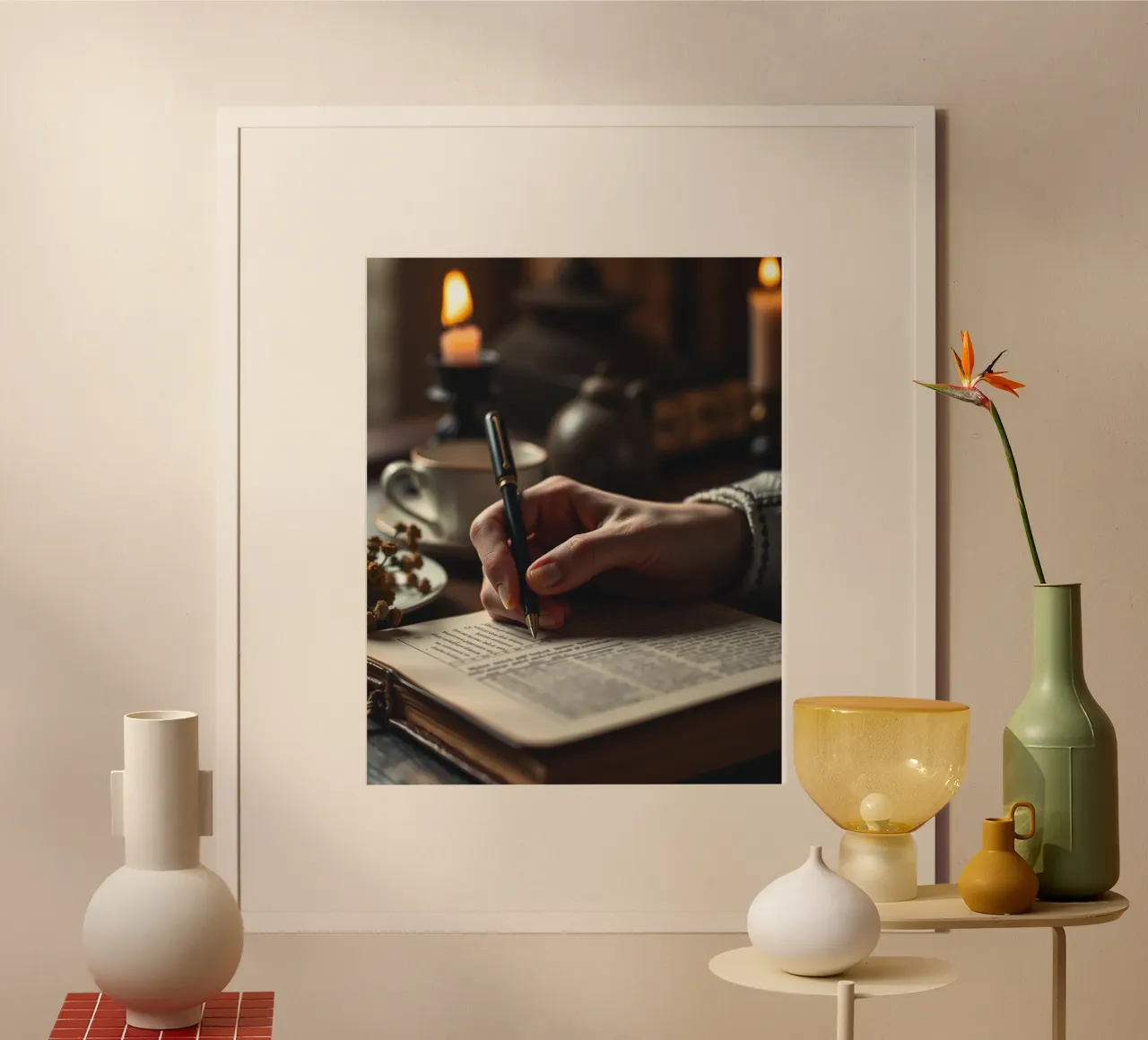 Sussurri di quiete poster da PhotoVibe Decor