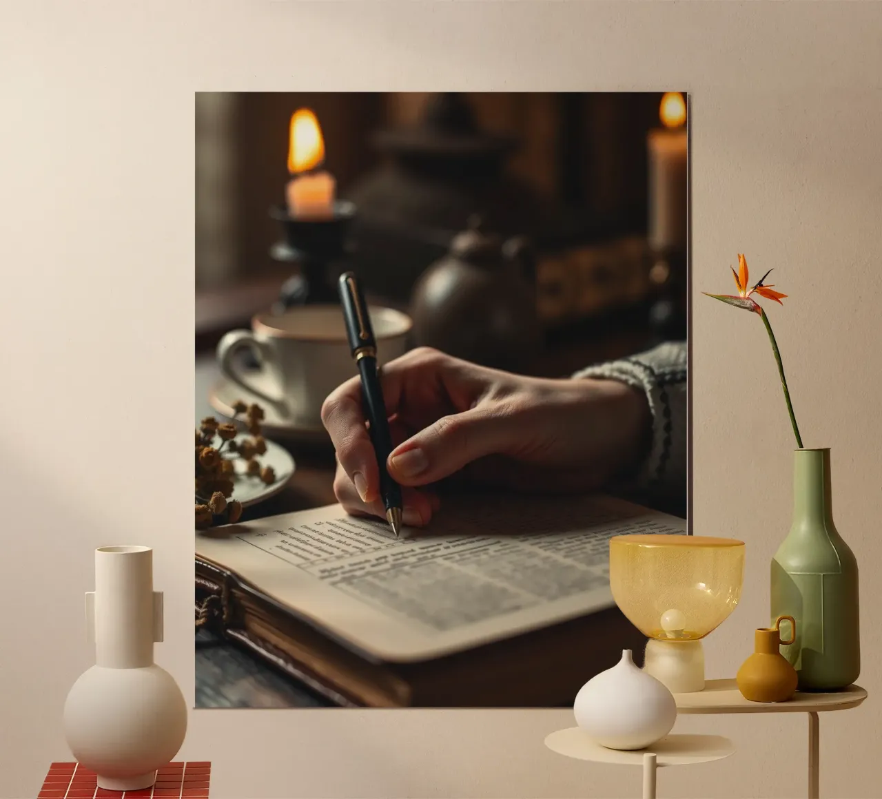 Sussurri di quiete poster da PhotoVibe Decor