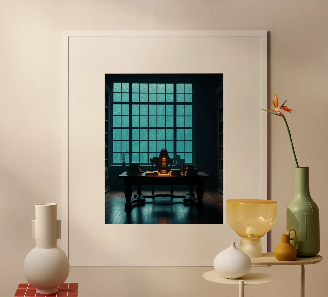 Sussurri di quiete carta hahnemühle da PhotoVibe Decor