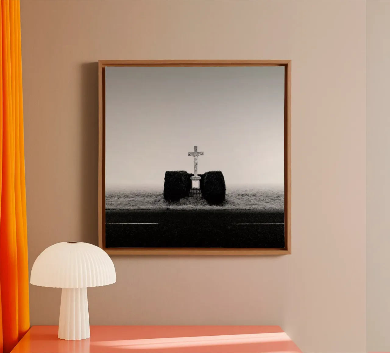 Croix Alsacienne Au Nom Du Père canvas met Baklijst van Håggard Photography | Ronny Behnert