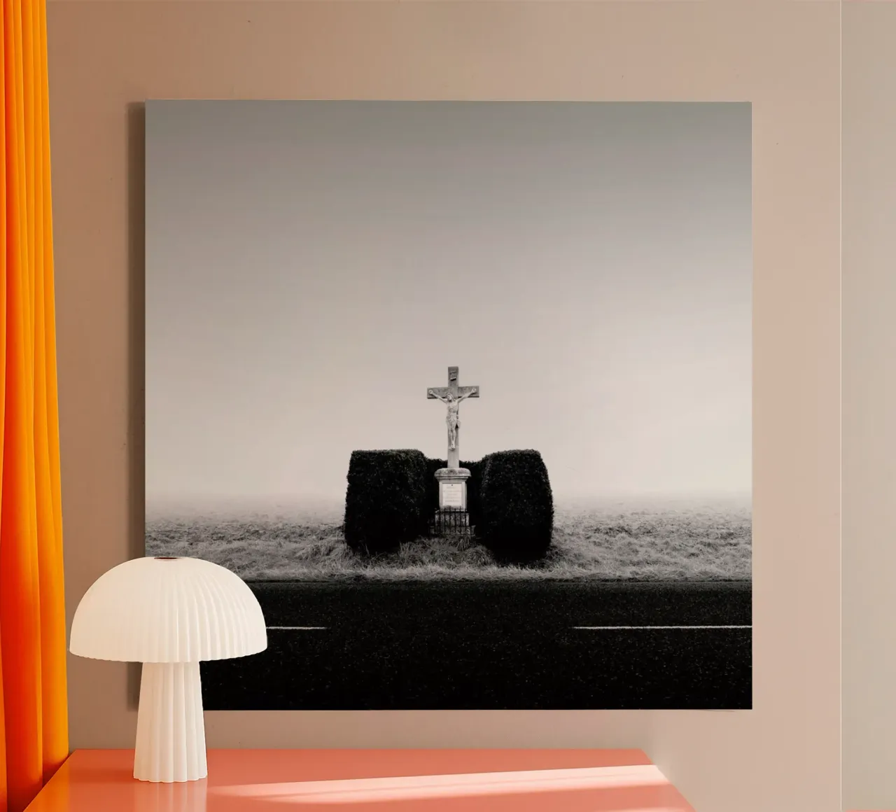 Croix Alsacienne Au Nom Du Père canvas met Baklijst van Håggard Photography | Ronny Behnert