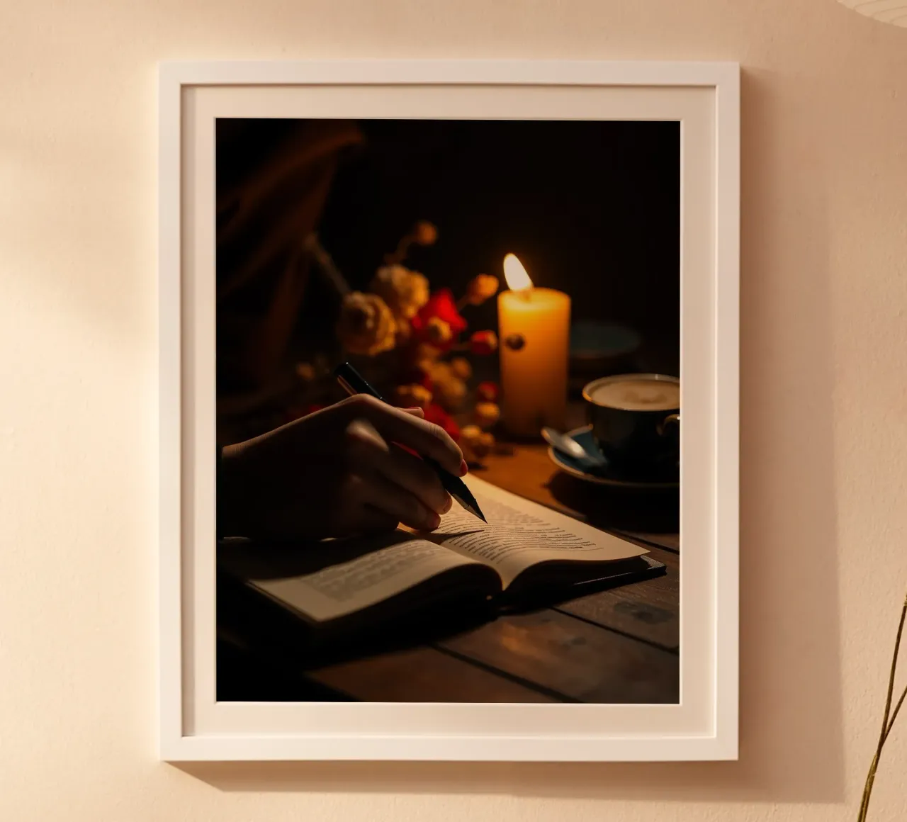 Sussurri di quiete carta hahnemühle da PhotoVibe Decor