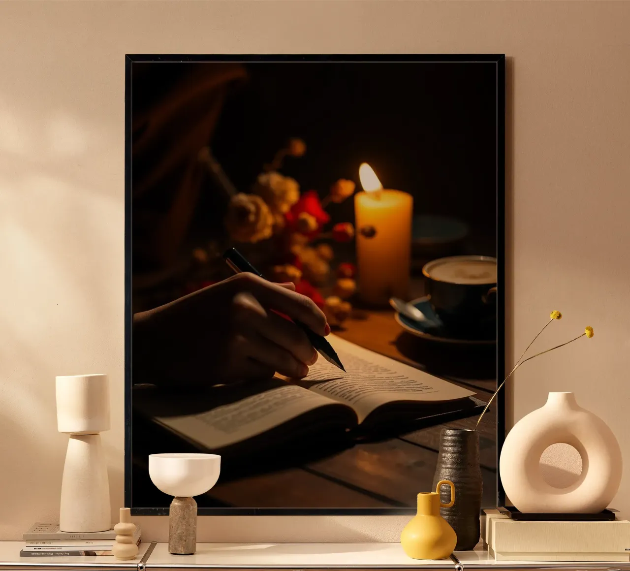 Sussurri di quiete carta hahnemühle da PhotoVibe Decor
