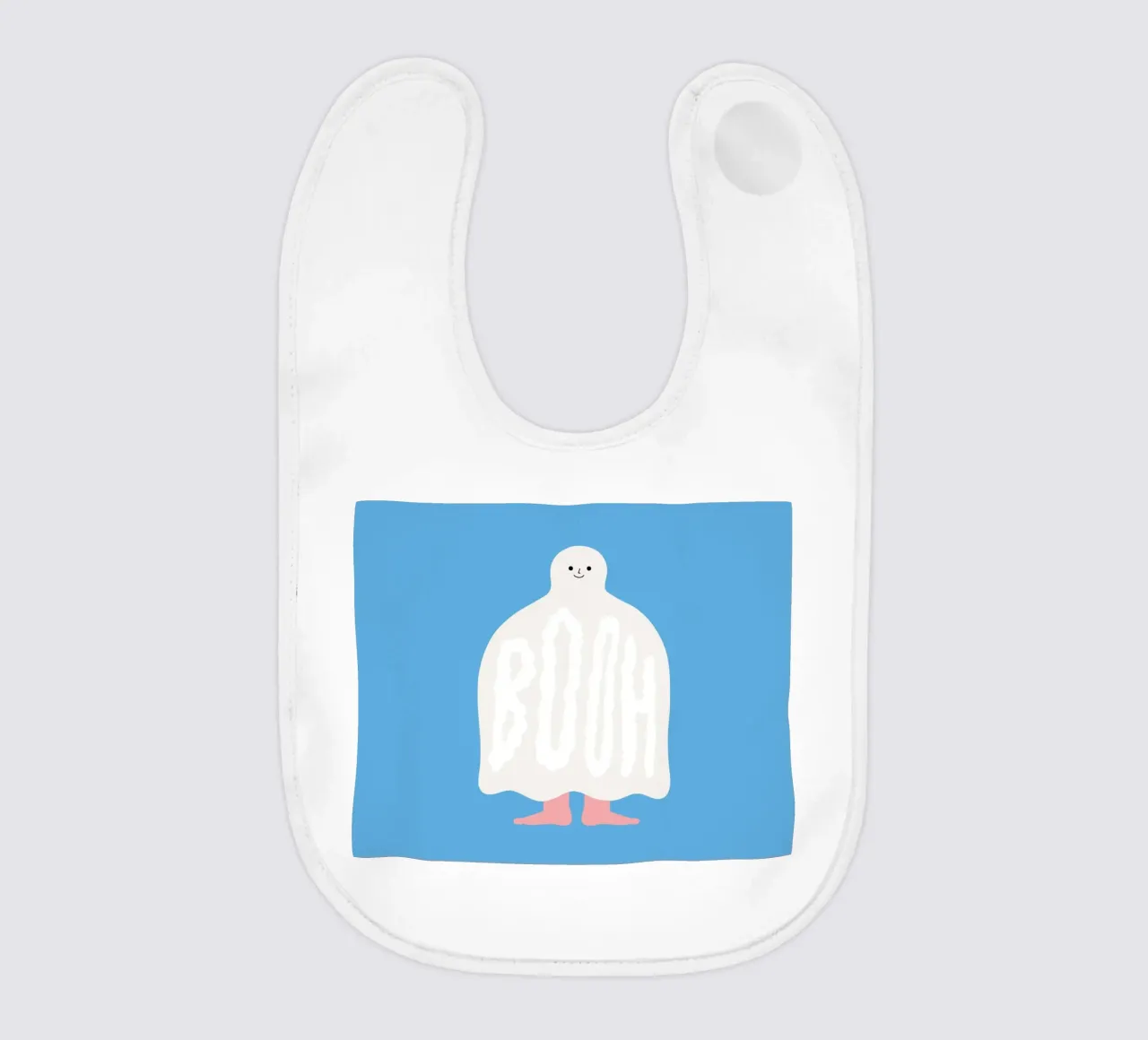 Booh baby bib by Susann Stefanizen