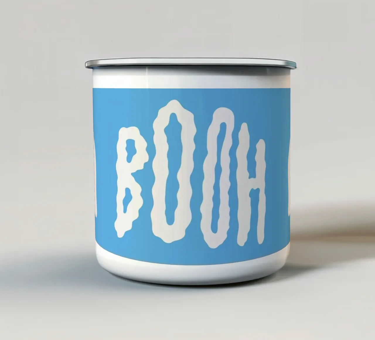 Booh tazza in smalto da Susann Stefanizen