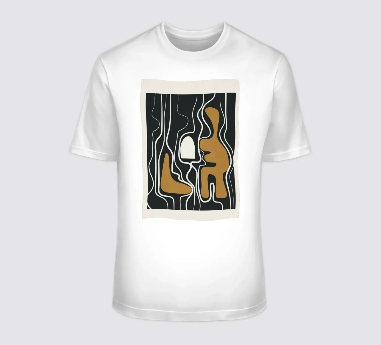 Minimal Abstract Form 1 camiseta de Flow Line