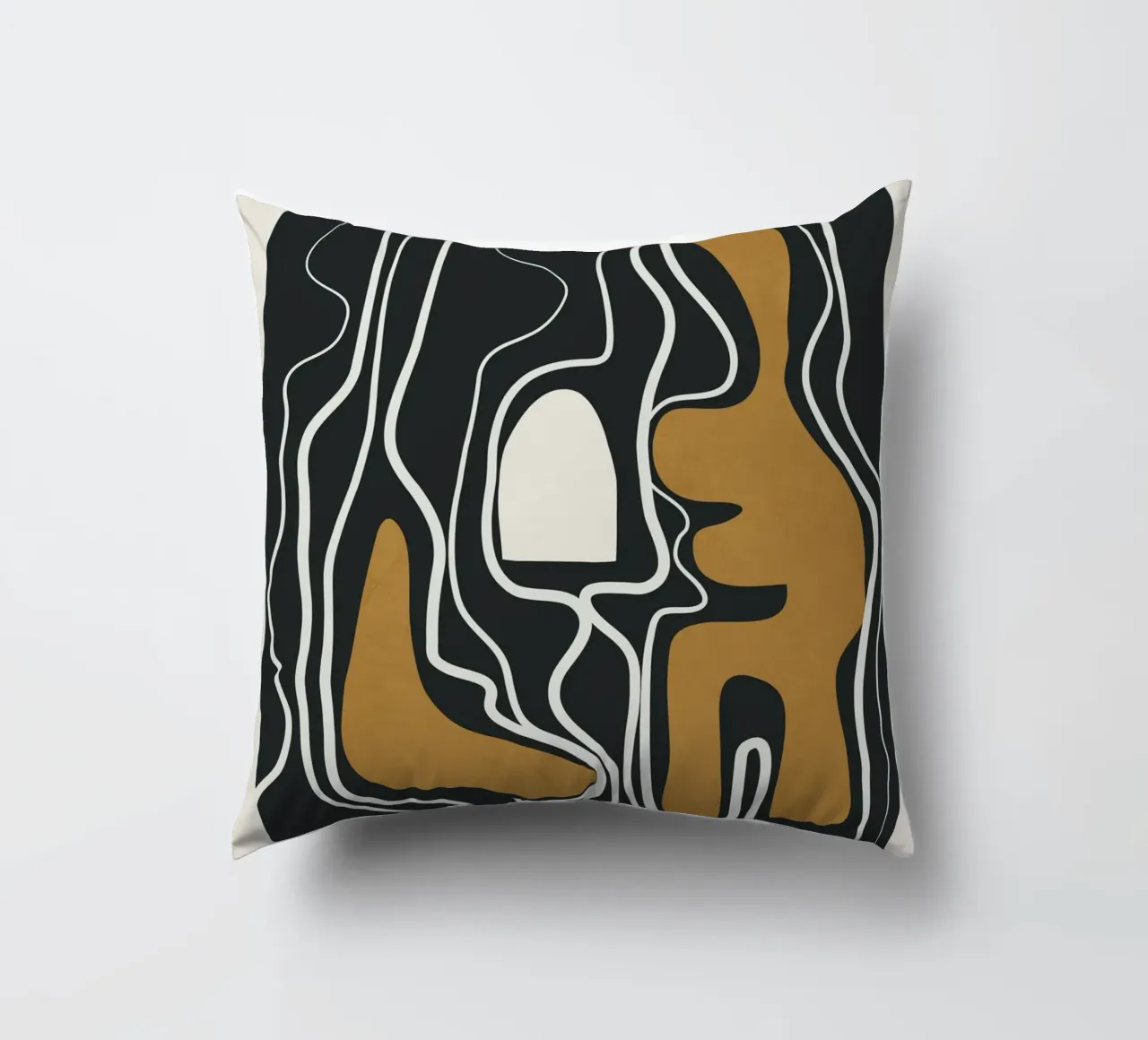 Minimal Abstract Form 1 cuscino da Flow Line