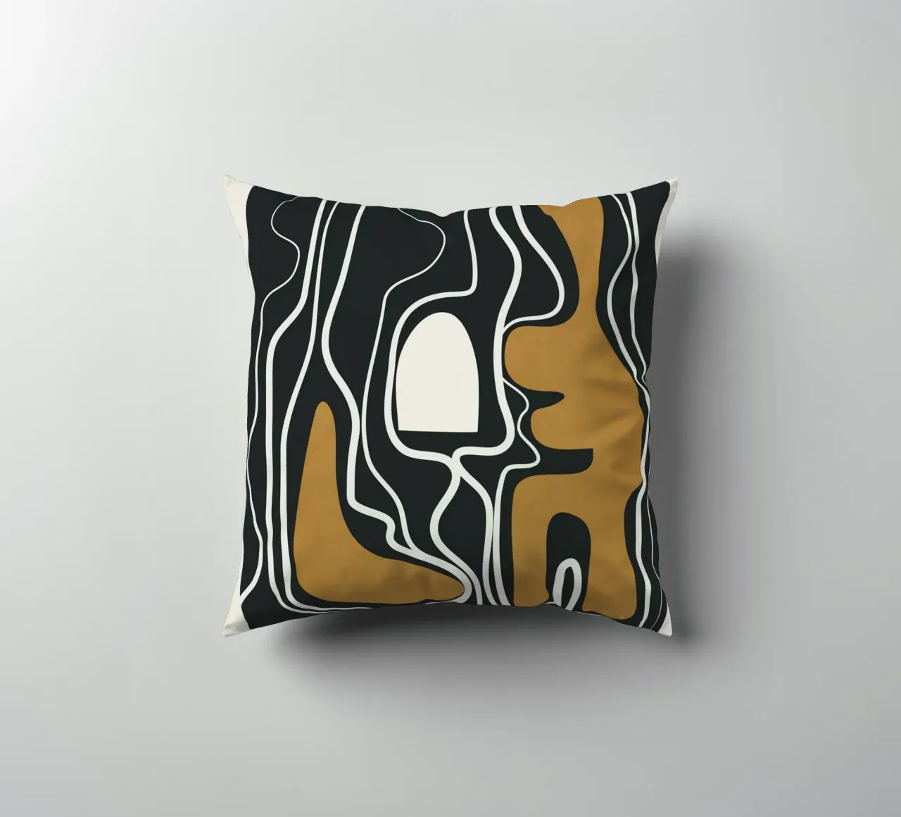 Minimal Abstract Form 1 cuscino da Flow Line