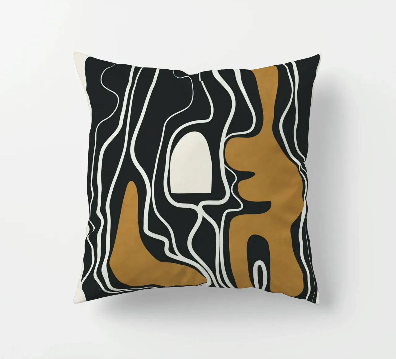 Minimal Abstract Form 1 cuscino da Flow Line