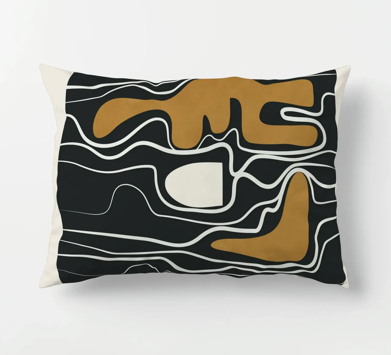 Minimal Abstract Form 1 cuscino da Flow Line