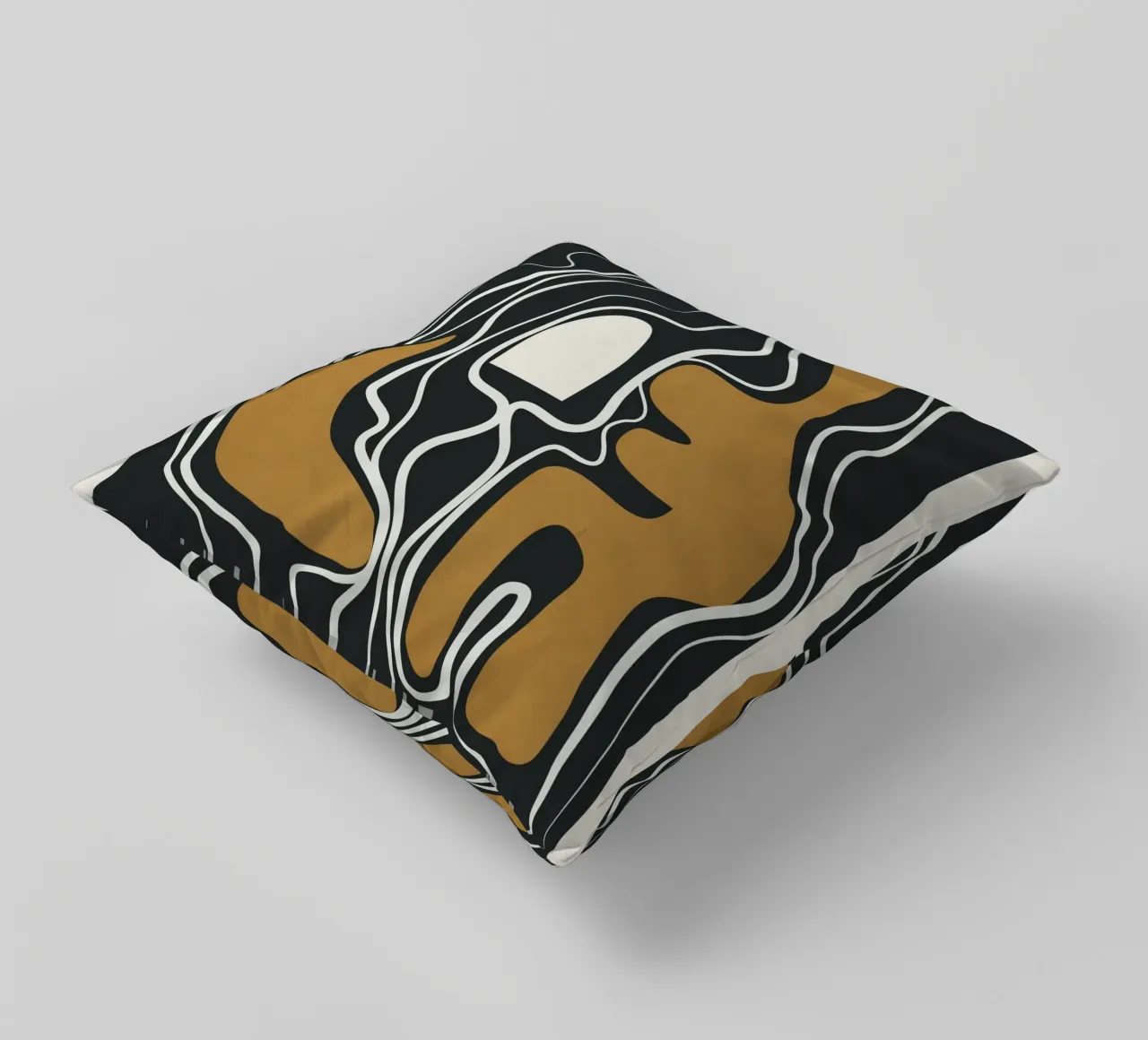 Minimal Abstract Form 1 cuscino da Flow Line