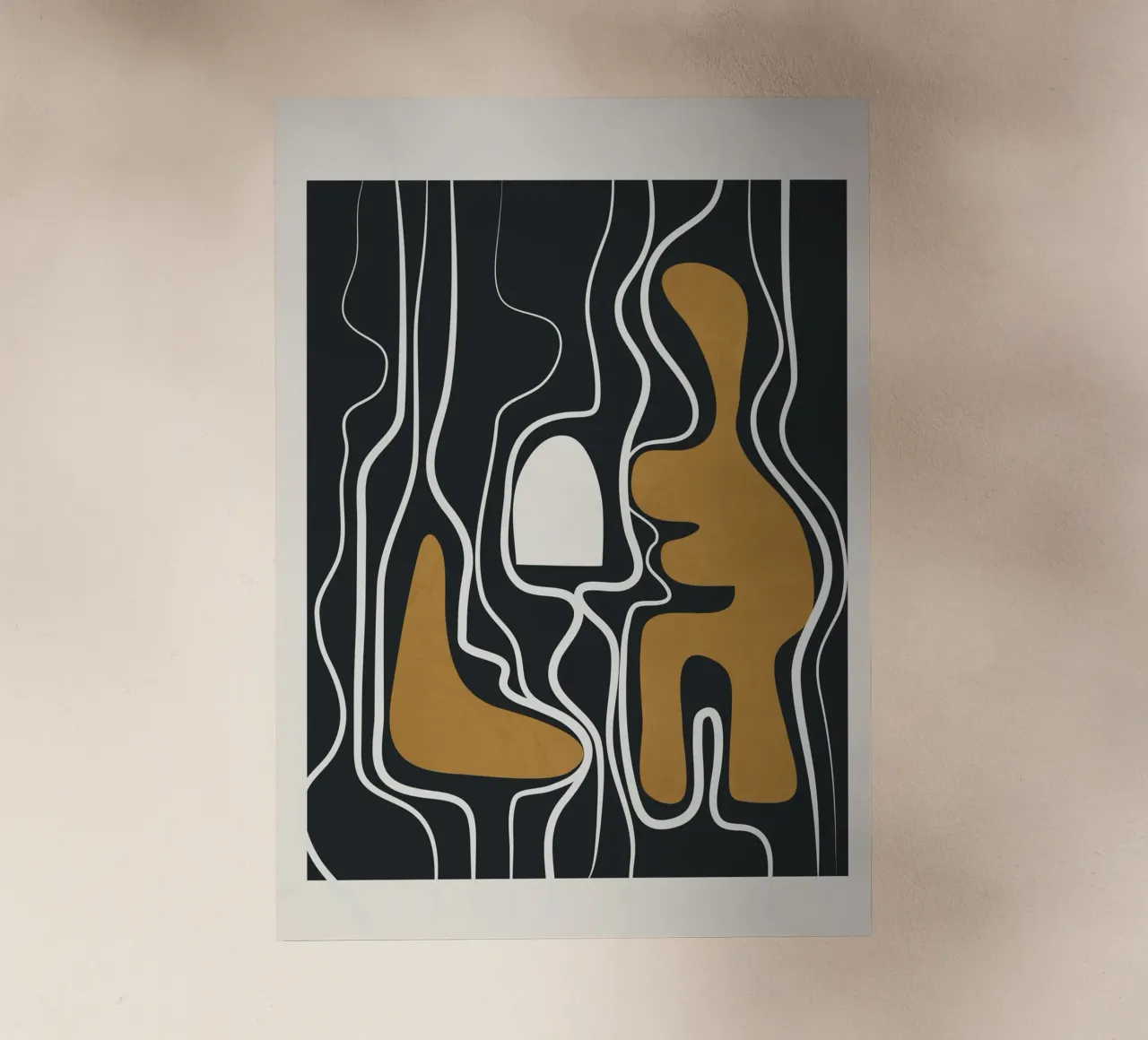 Minimal Abstract Form 1 pellicola backlit da Flow Line