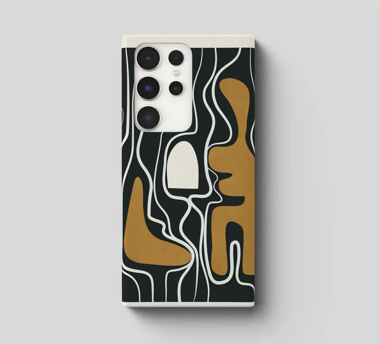 Minimal Abstract Form 1 cover samsung da Flow Line