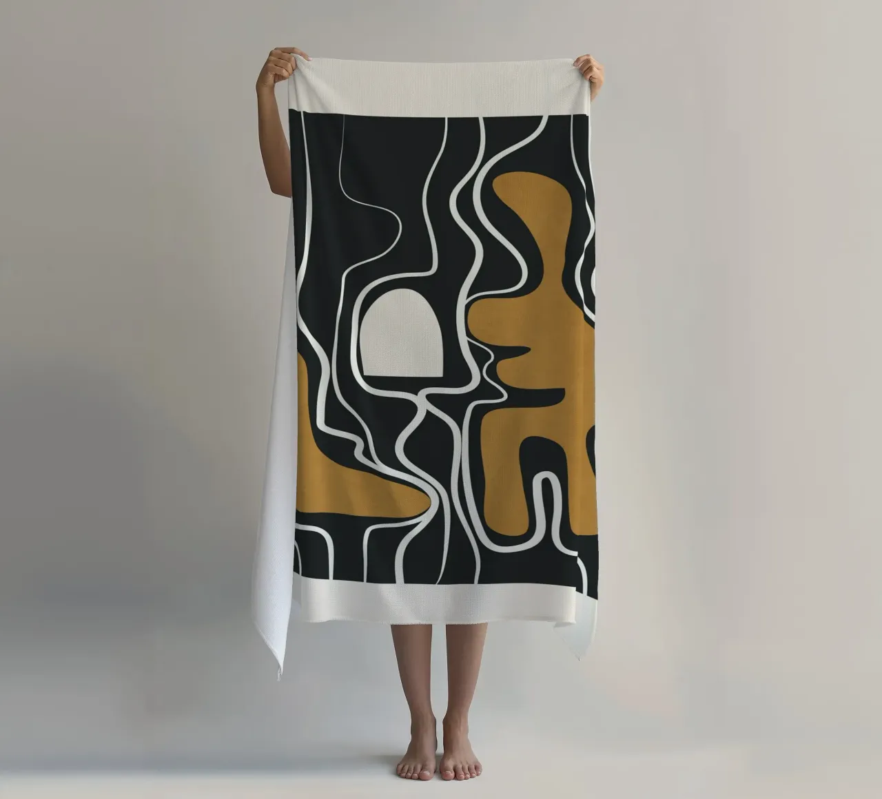 Minimal Abstract Form 1 telo mare da Flow Line