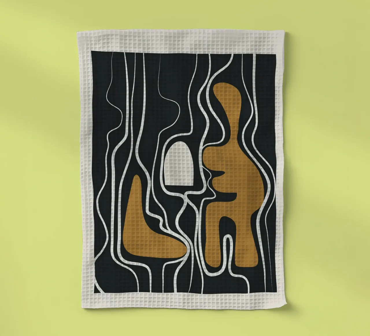 Minimal Abstract Form 1 canovaccio da cucina da Flow Line