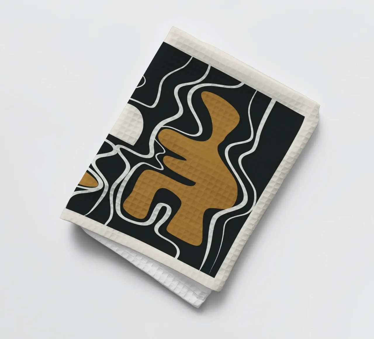 Minimal Abstract Form 1 canovaccio da cucina da Flow Line