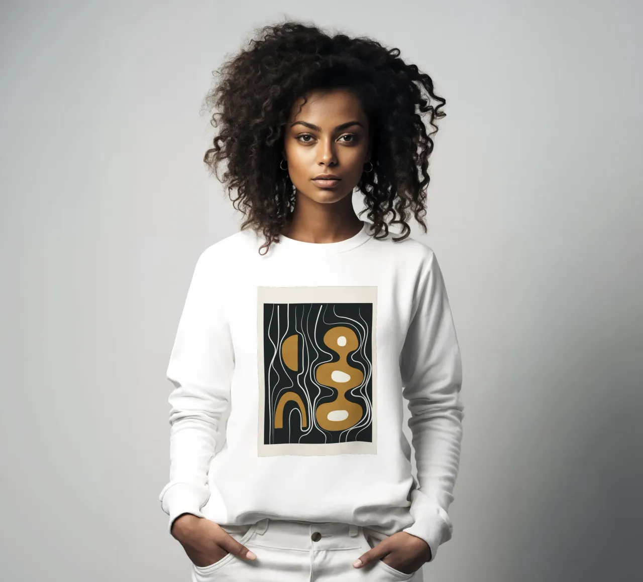 Minimal Abstract Form 2 sweat de Flow Line