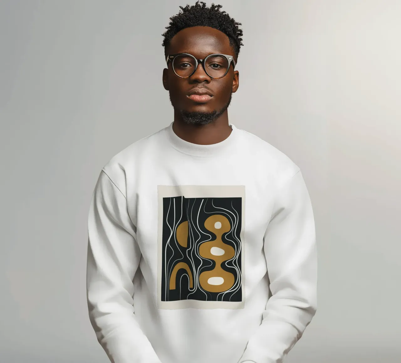 Minimal Abstract Form 2 sweat de Flow Line