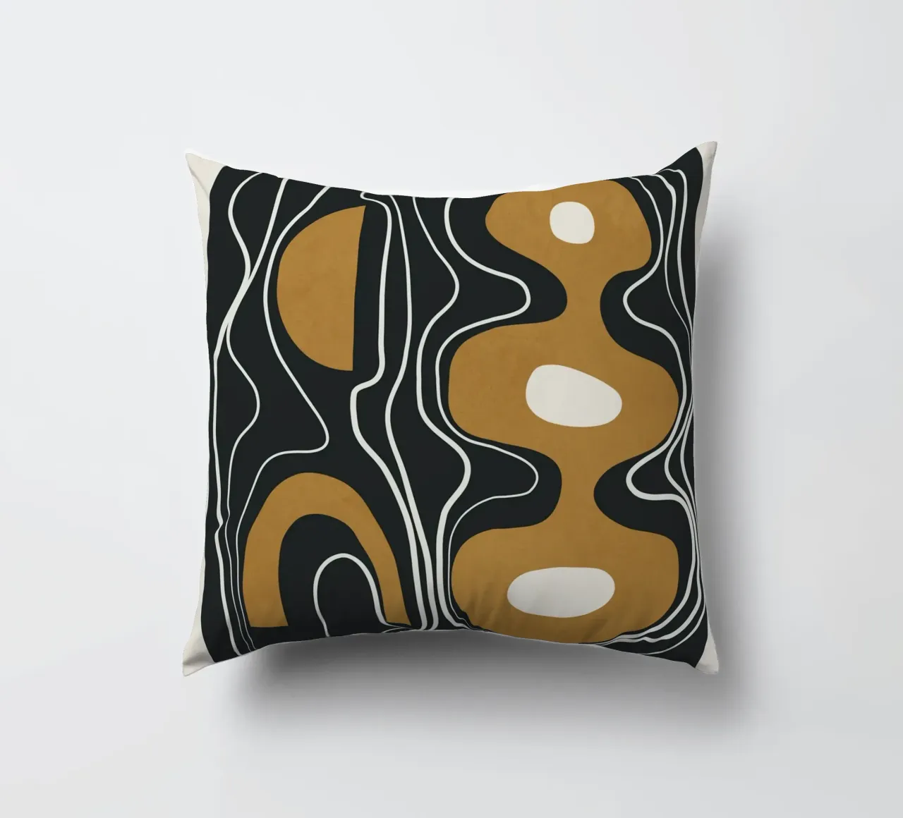 Minimal Abstract Form 2 cuscino da Flow Line