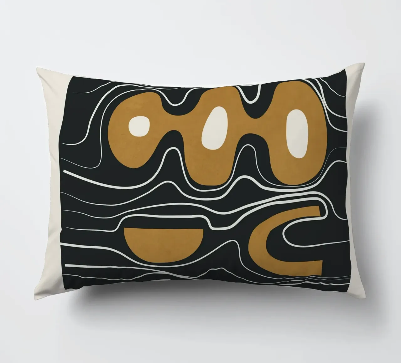 Minimal Abstract Form 2 cuscino da Flow Line