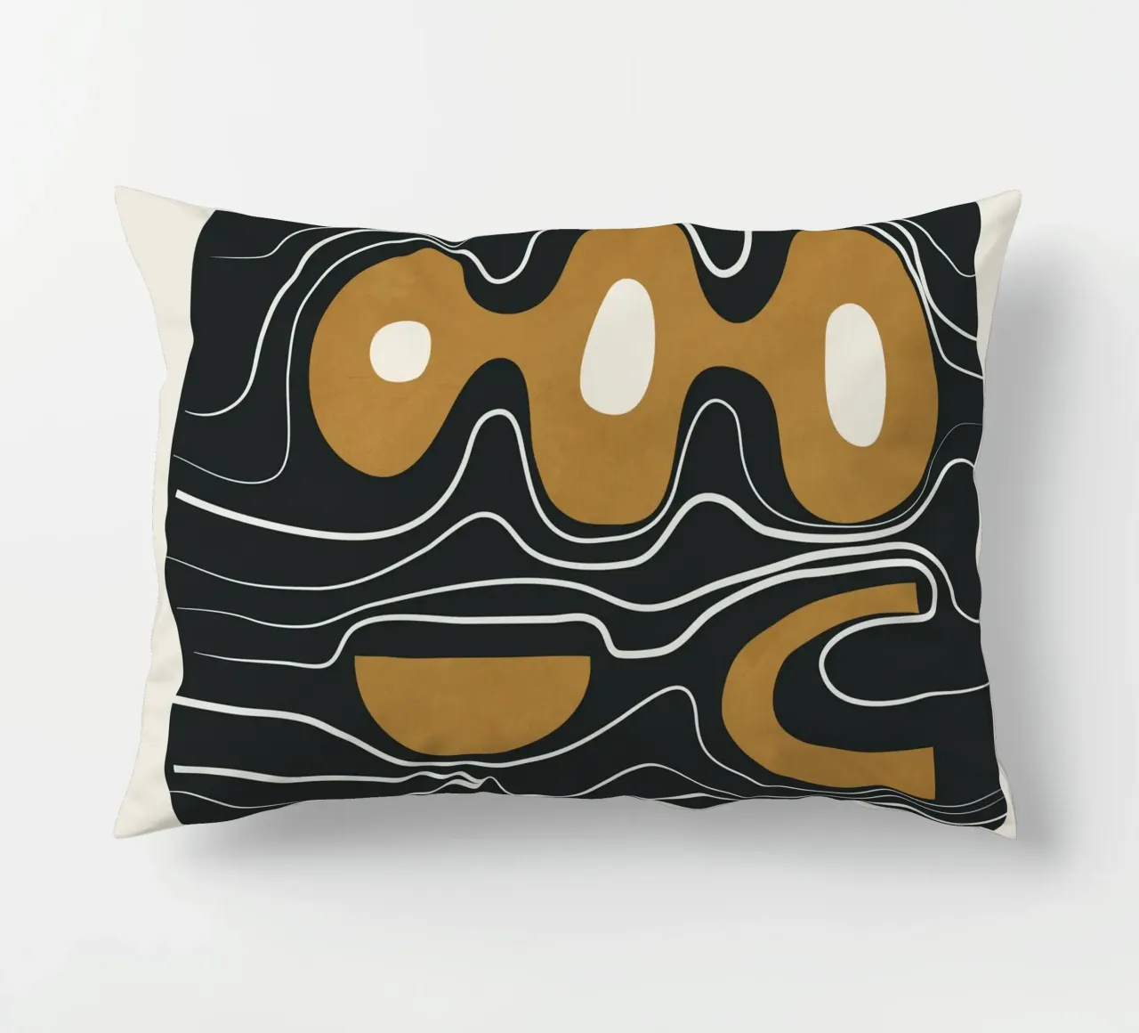 Minimal Abstract Form 2 cuscino da Flow Line