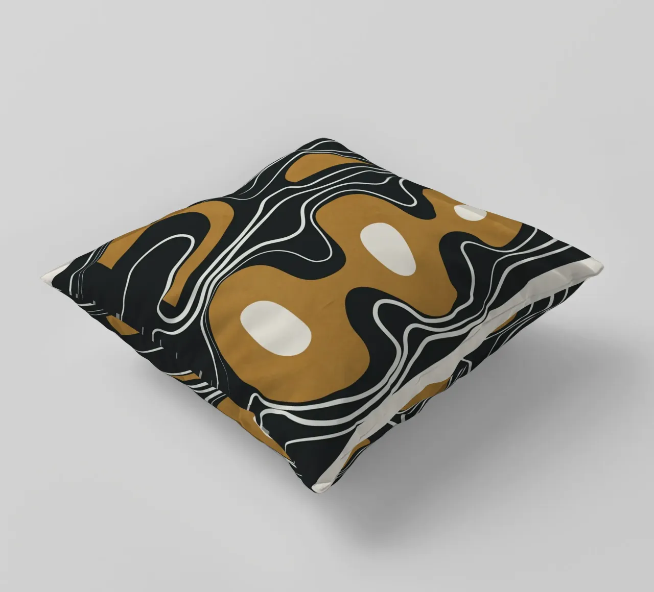 Minimal Abstract Form 2 cuscino da Flow Line