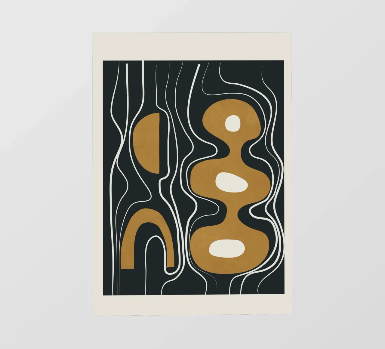 Minimal Abstract Form 2 telo in pvc da Flow Line