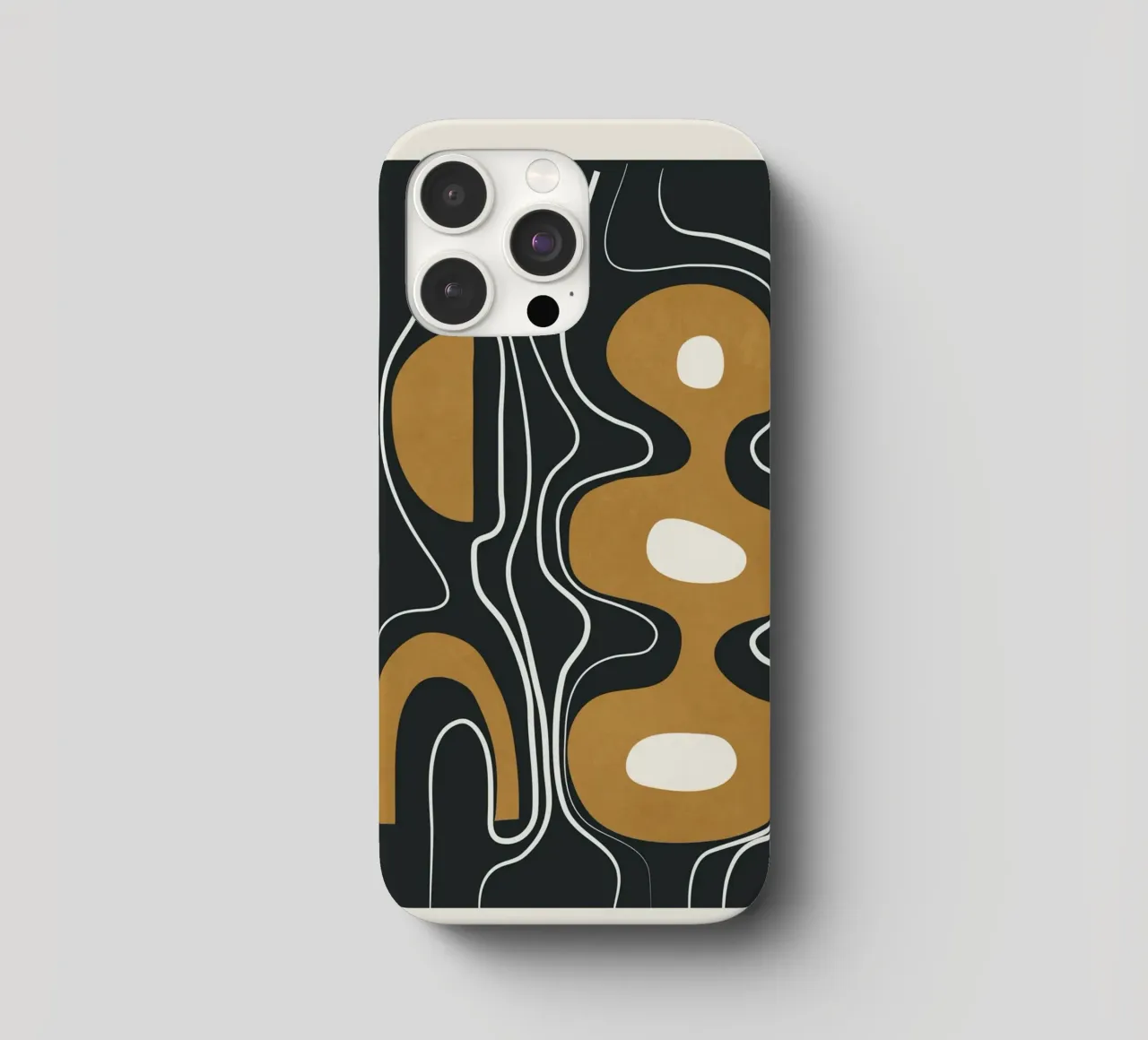 Minimal Abstract Form 2 cover iphone da Flow Line