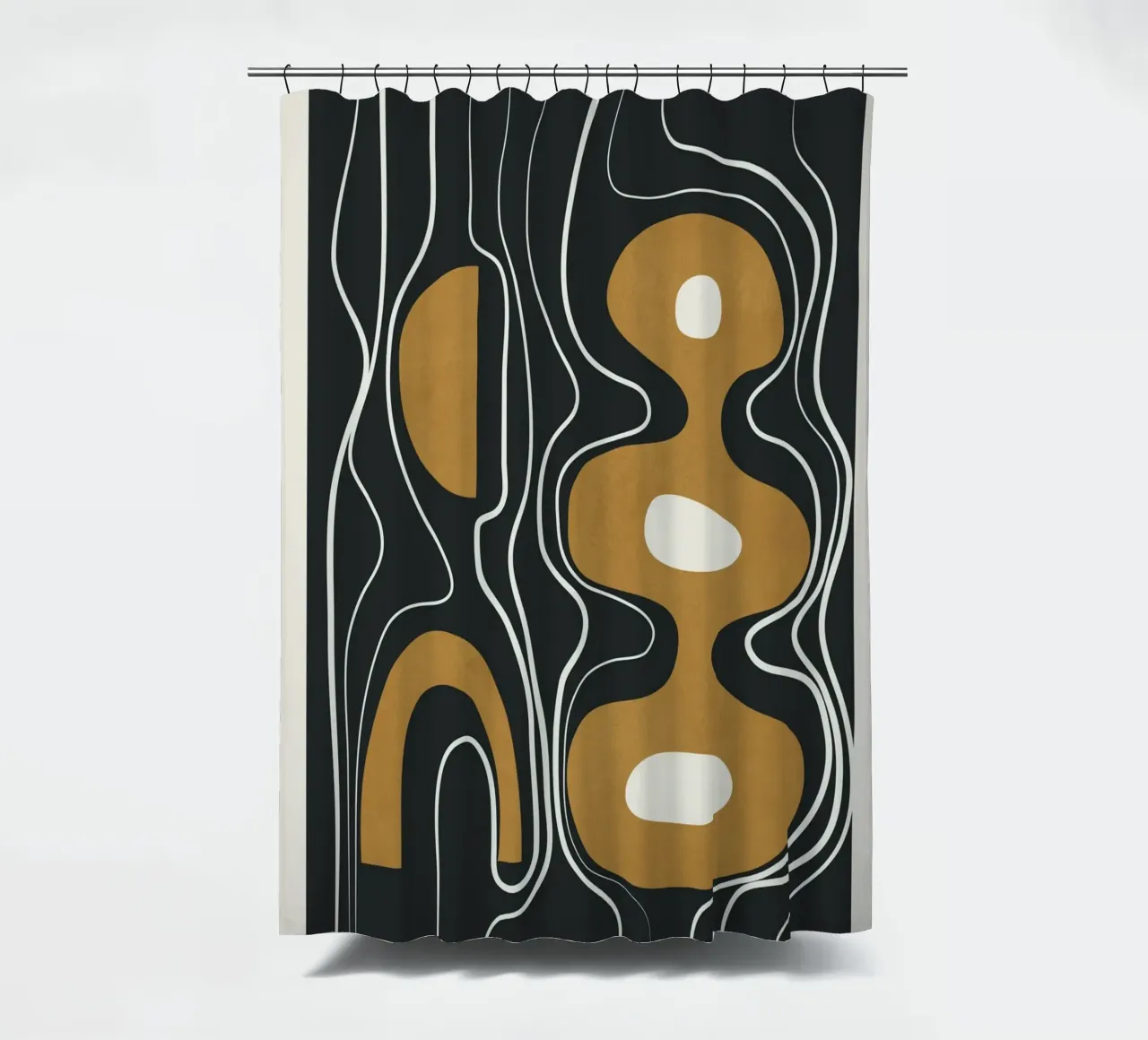 Minimal Abstract Form 2 tenda da doccia da Flow Line