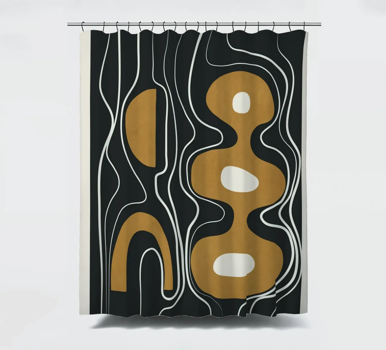 Minimal Abstract Form 2 tenda da doccia da Flow Line