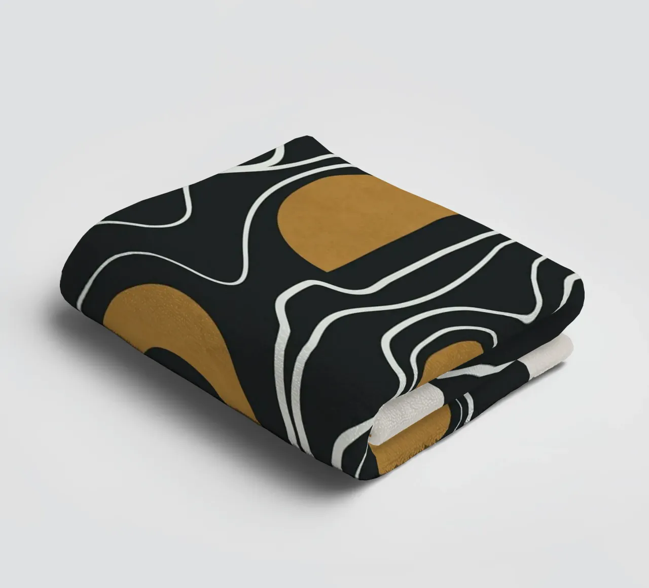 Minimal Abstract Form 2 serviette de bain de Flow Line