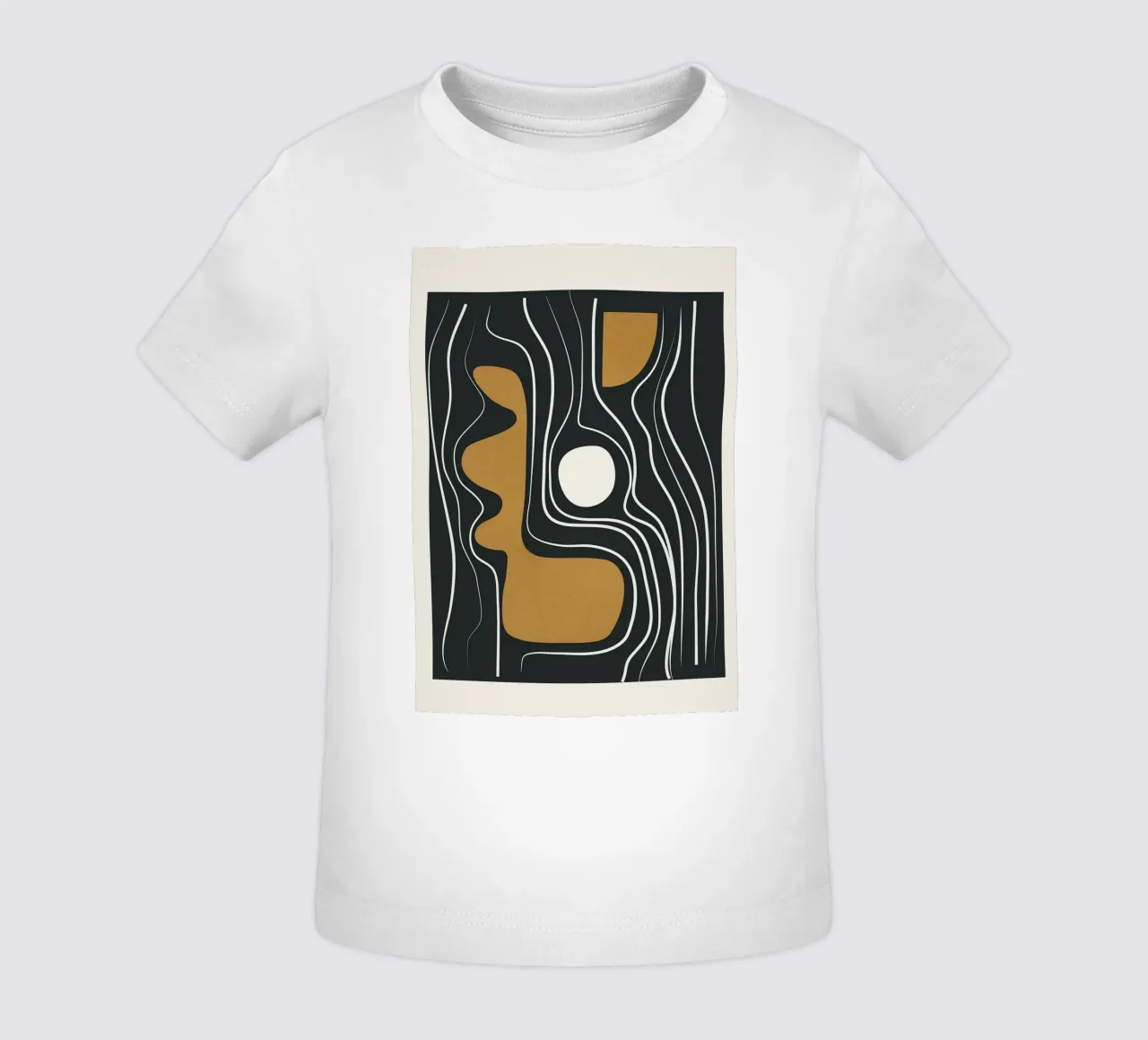Minimal Abstract Form 3 maglietta neonato da Flow Line