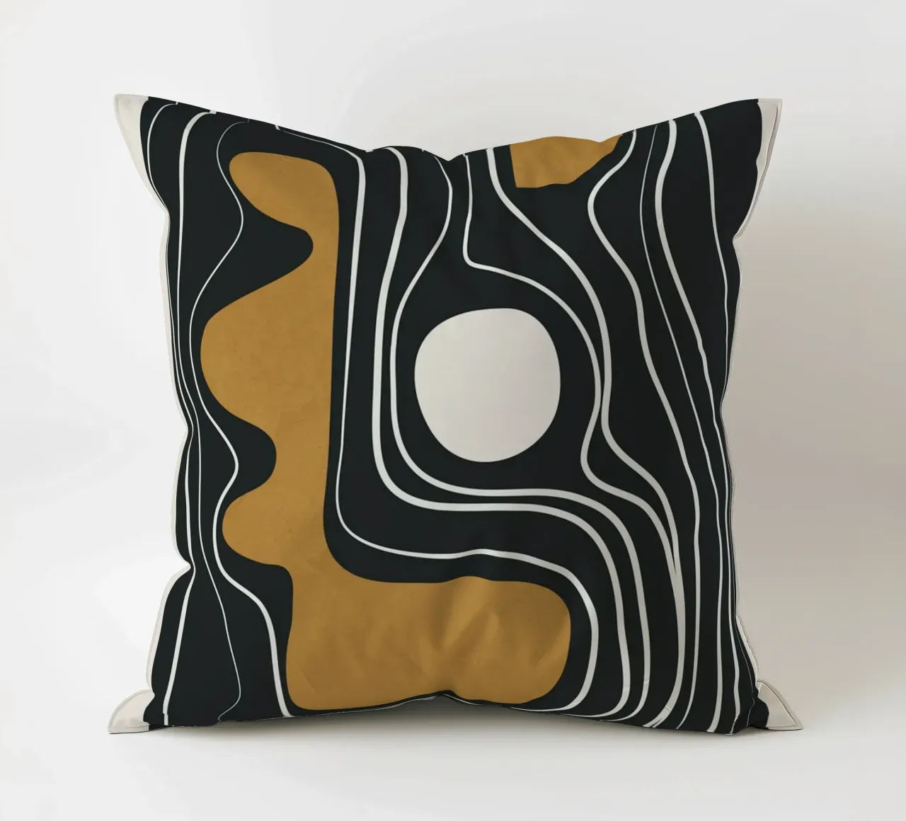 Minimal Abstract Form 3 cuscino da Flow Line