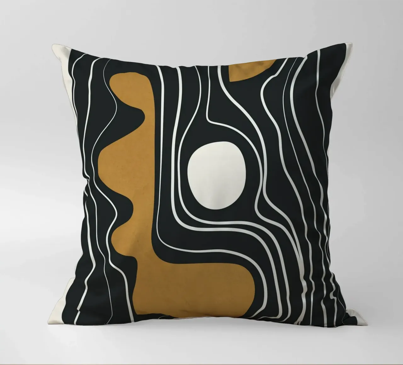 Minimal Abstract Form 3 cuscino da Flow Line