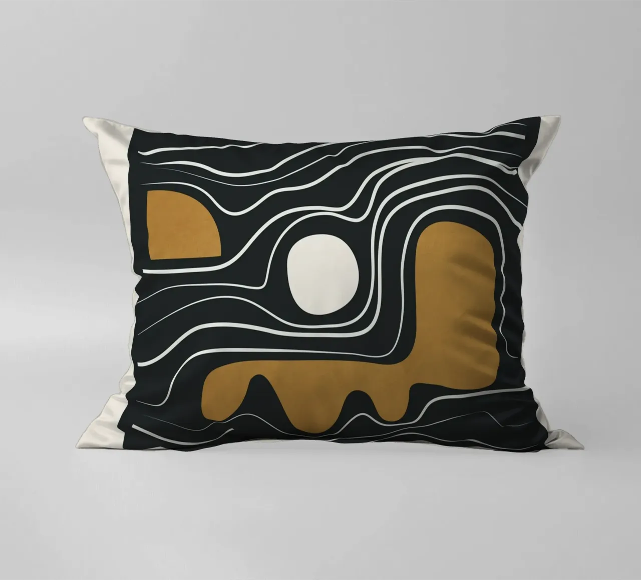 Minimal Abstract Form 3 cuscino da Flow Line