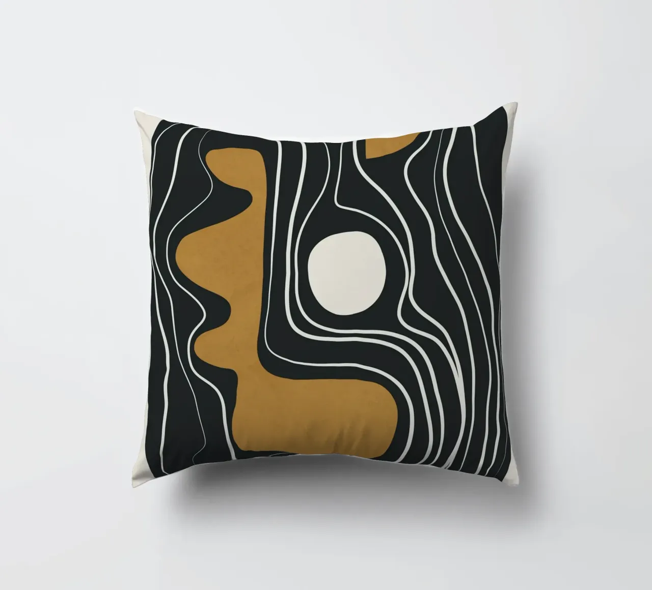 Minimal Abstract Form 3 cuscino da Flow Line