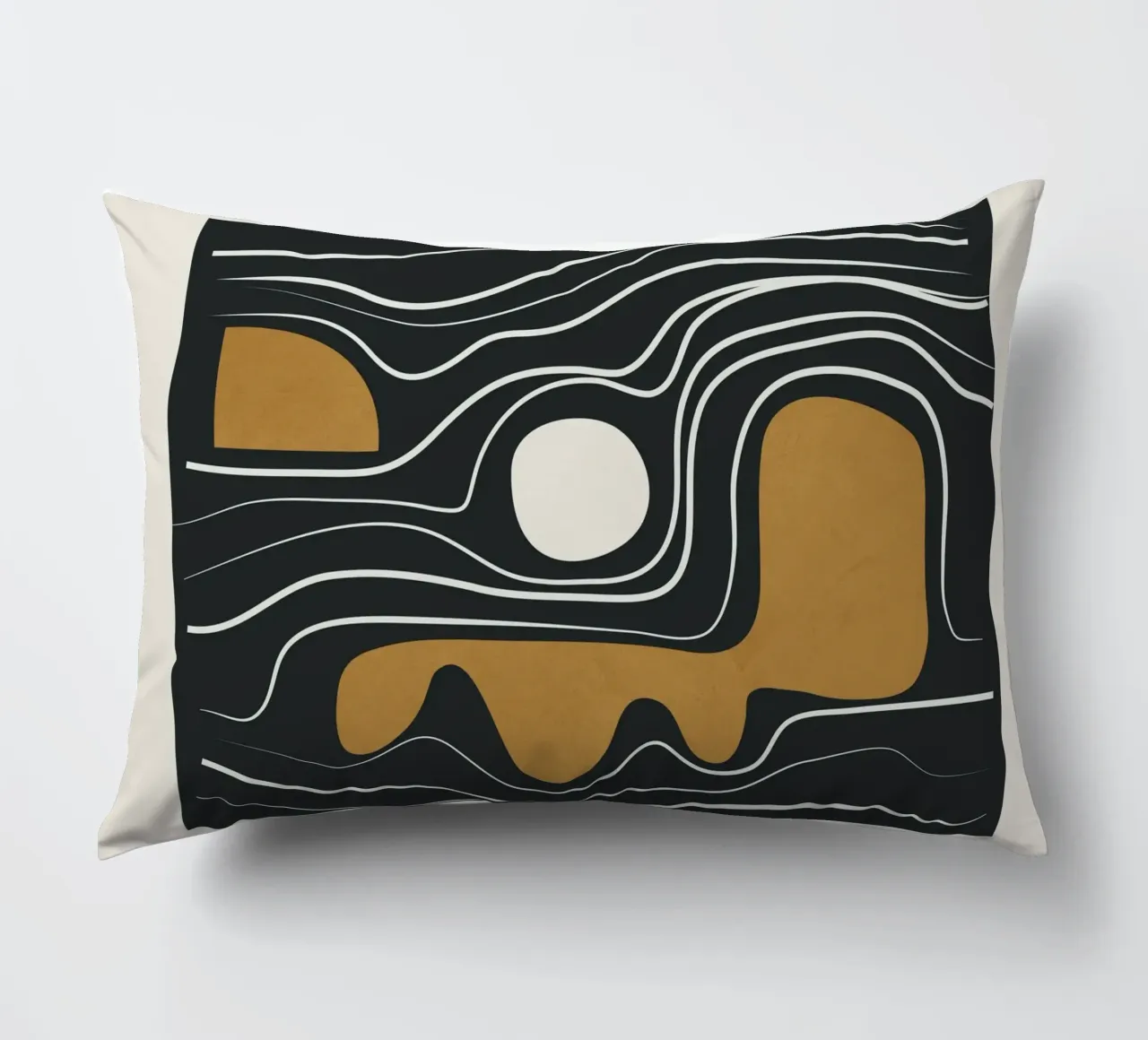 Minimal Abstract Form 3 cuscino da Flow Line