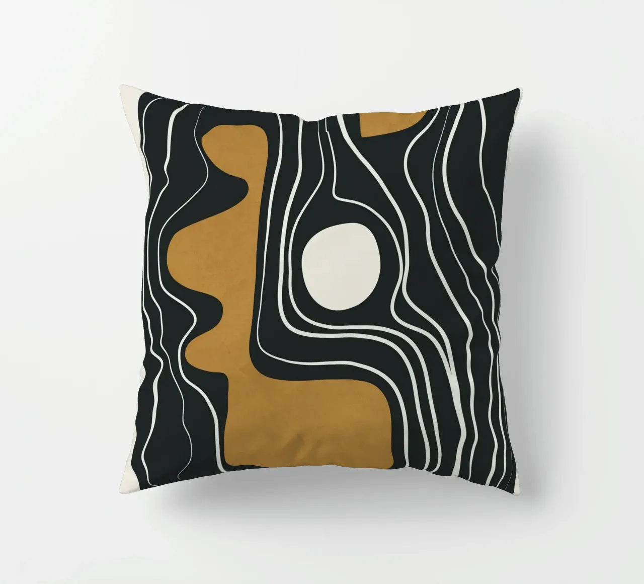 Minimal Abstract Form 3 cuscino da Flow Line