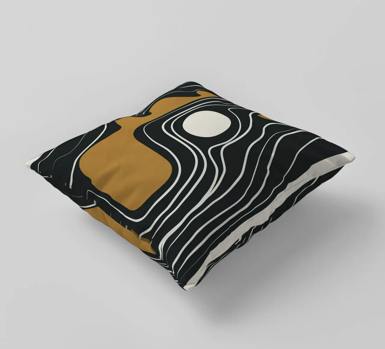 Minimal Abstract Form 3 cuscino da Flow Line